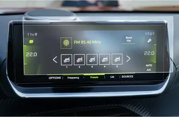 2 бр. домашен любимец за Peugeot 208 e-208 GT P21/2008 e-2008 2020-2023 10-- инчов информационно-развлекателен навигация мултимедиен сензорен екран протектор