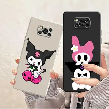 Калъф за телефон Hello Kitty My Melody Карикатура Куроми За Xiaomi MI POCO Pro X4 11T 5G POCO X3 NFC 11 Lite Pocophone F1 9T POCO M3