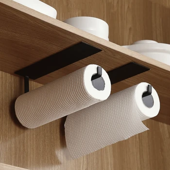 Закачалка за кухненските кърпи / хавлии 1БР, закачалка за ролки хартия в банята